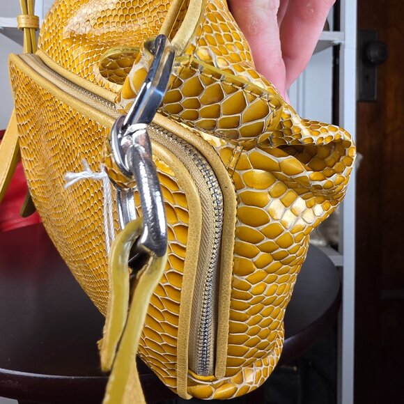 Brighton Yellow adjustable shoulder Sprite Marygold Purse E409957 - Picture 5 of 16